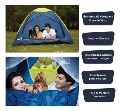 Barraca De Acampamento Para Até 4 Pessoas Iglu - Mor
