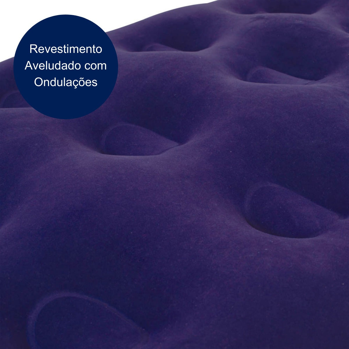 Colchão Inflável Casal Multiuso com Bomba Embutida - Mor