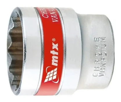 SOQUETE ENCAIXE 1/2 POL ESTRIADO 17MM CRV 136909