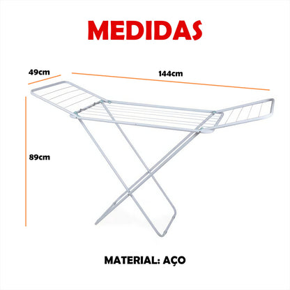 VARAL CHAO C/ABAS SLIM 10 006105