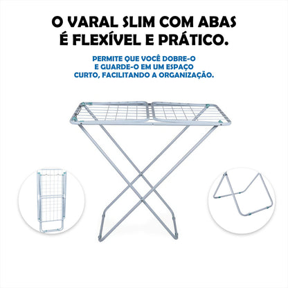 VARAL CHAO C/ABAS SLIM 10 006105
