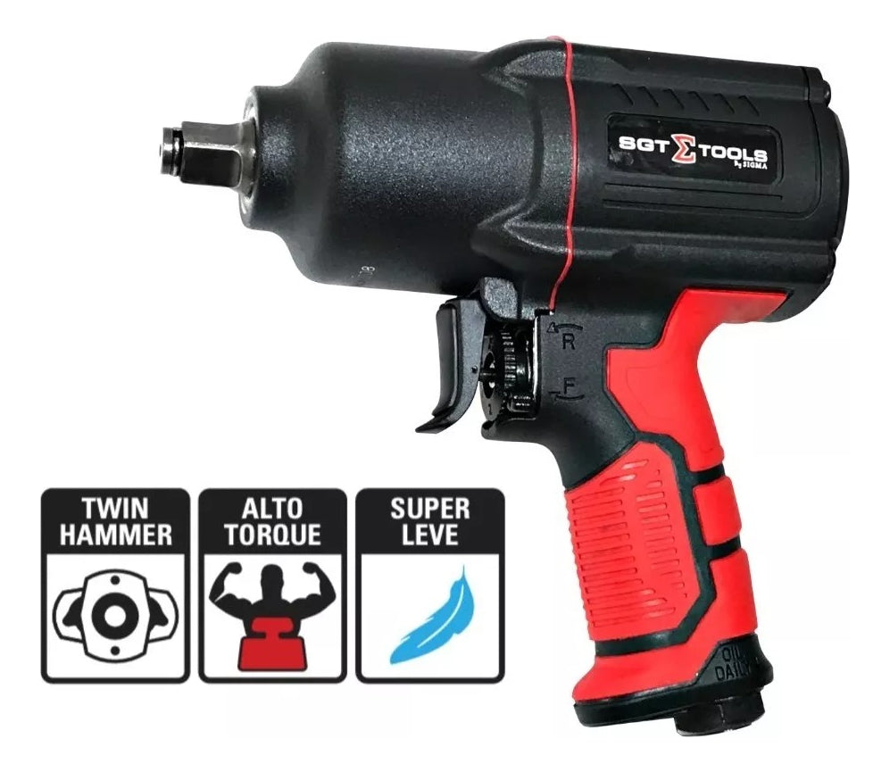 Chave de Impacto SGT0536 - 1/2 - 145KGF.M Super Torque Sigma