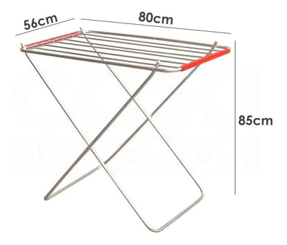 Varal de Chão Alumínio 80X56cm 12kg VAR0595 Botafogo