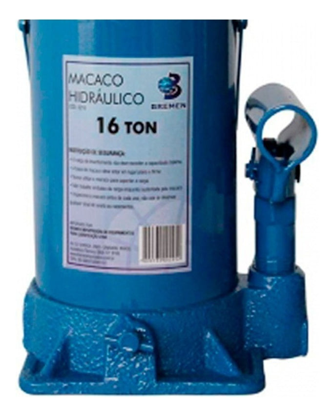 Macaco Hidráulico Tipo Garrafa 16 Toneladas 2216 Bremen