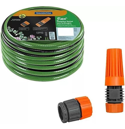 Mangueira Jardim Listrada 1/2"-30Mettros 79167300 Tramontina