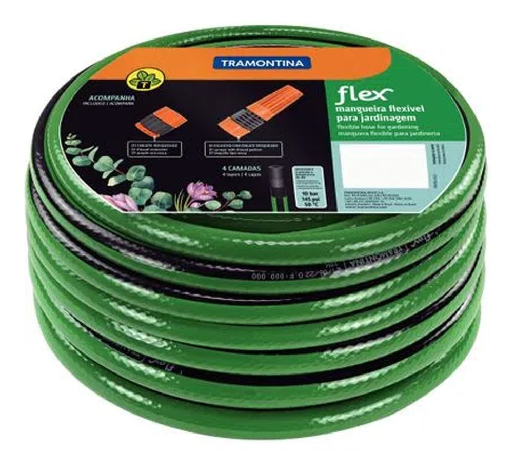 Mangueira Jardim Listrada 1/2"-30Mettros 79167300 Tramontina