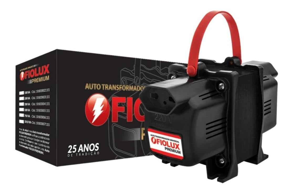 TRANSFORMADOR DE ENERGIA 3000 VA TECNO BIVOLT 2P T FIOLUX