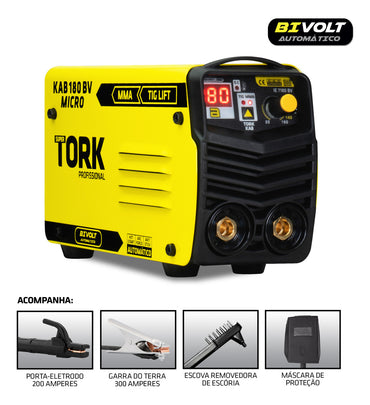 Inversor MMA 180 Amperes Bivolt IE-7180-BV - Tork