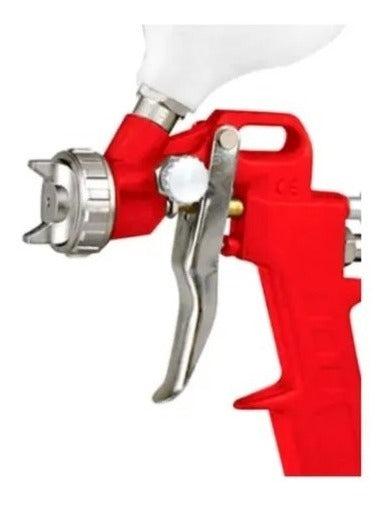 Pistola De Pintura Pneumática 600ml Ch Hg-40 Red Chiaperini