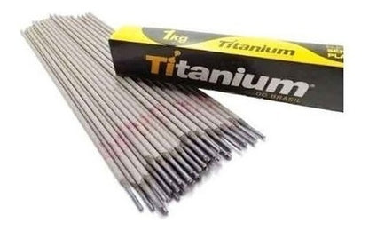 Eletrodo Serralheiro 2,5mm 6013 caixa 1kg Titanium