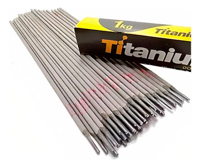 Eletrodo Serralheiro 2,5mm 6013 caixa 1kg Titanium
