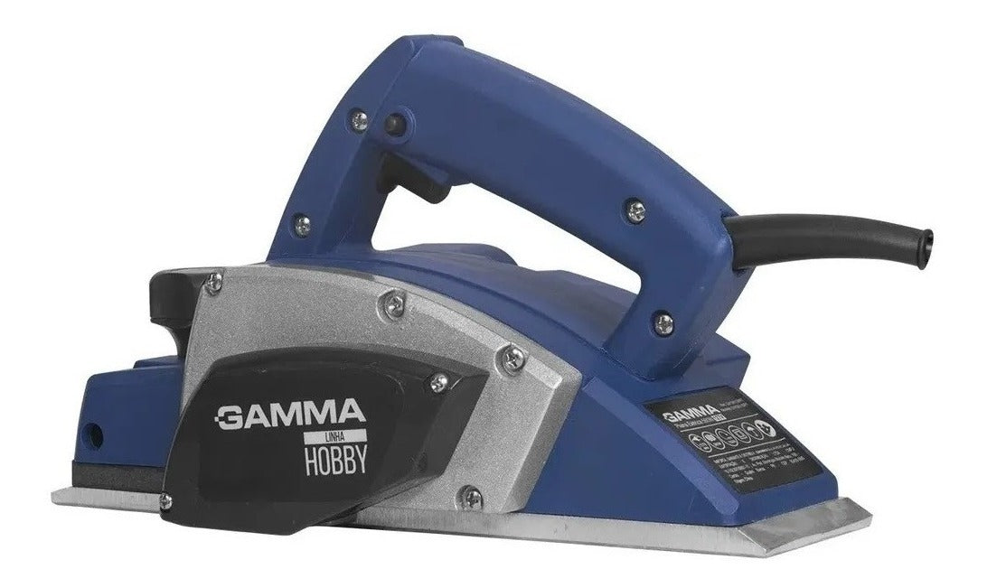 Plaina Elétrica Hobby 560W - GH1201 - 220V - Azul - Gamma