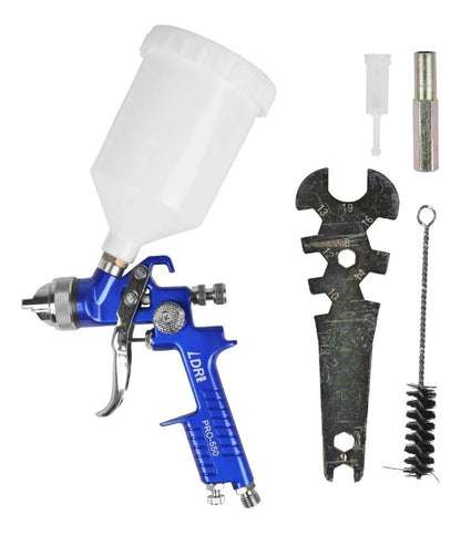 Pistola Pintura por Gravidade PRO-550 HVLP 1.4MM - 600ML PDR