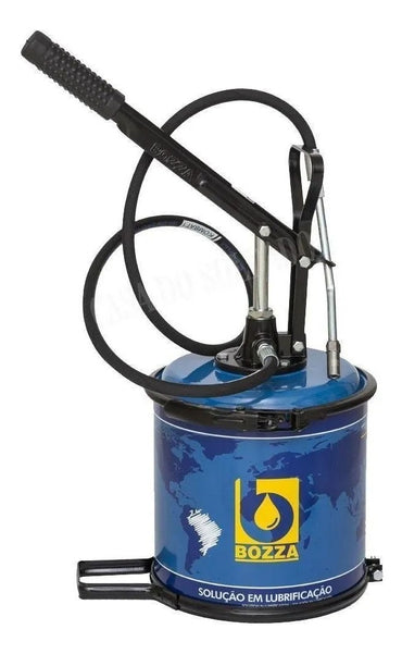 Bomba Manual Para Graxa com Reservatório de 5 a 7KG Bozza