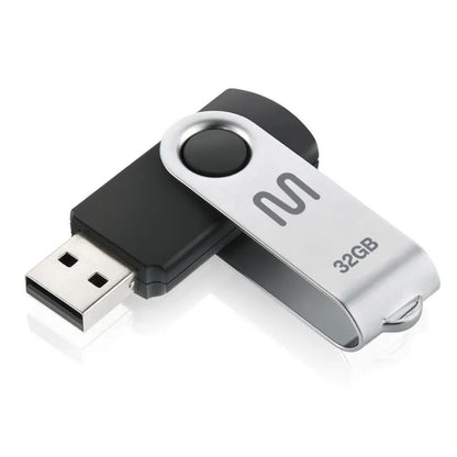 Pendrive Twist 16GB - 32GB - 64GB - 128gb Preto Multilaser