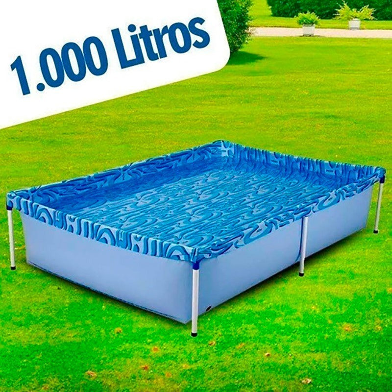 Piscina Estrutural Retangular Mor 001002 1000L 1.89x1.26m