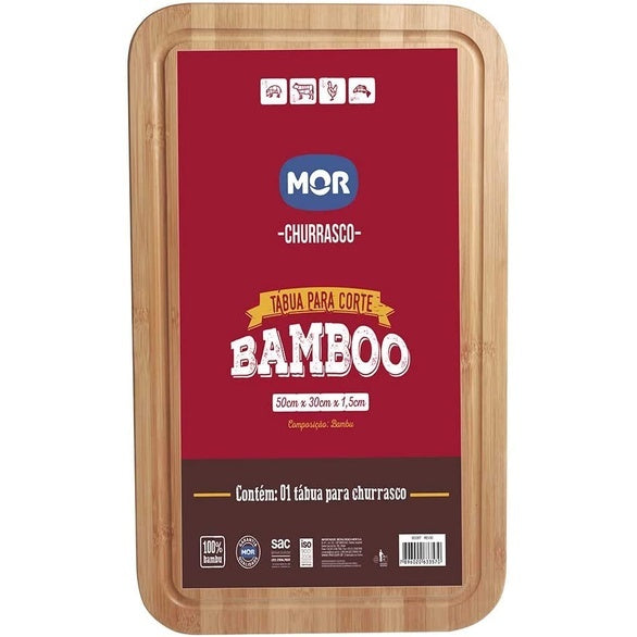 Tábua para Corte Bamboo 50cm x 30cm - 003357 - Mor