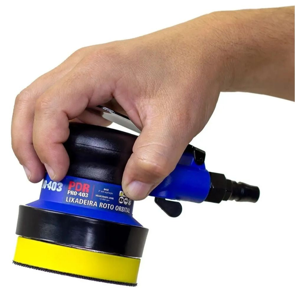 Lixadeira Pneumática Roto Orbital 3 Polegadas Pro-403 PDR