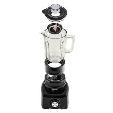 Liquidificador Philco PLQ1350 Turbo Glass Pro Maxx 6 127v 1200W