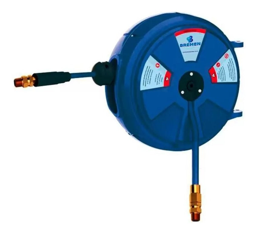 Carretel Retrátil Automático Para Água E Ar 15m 5/16" Bremen 8113