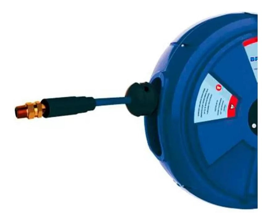 Carretel Retrátil Automático Para Água E Ar 15m 5/16" Bremen 8113