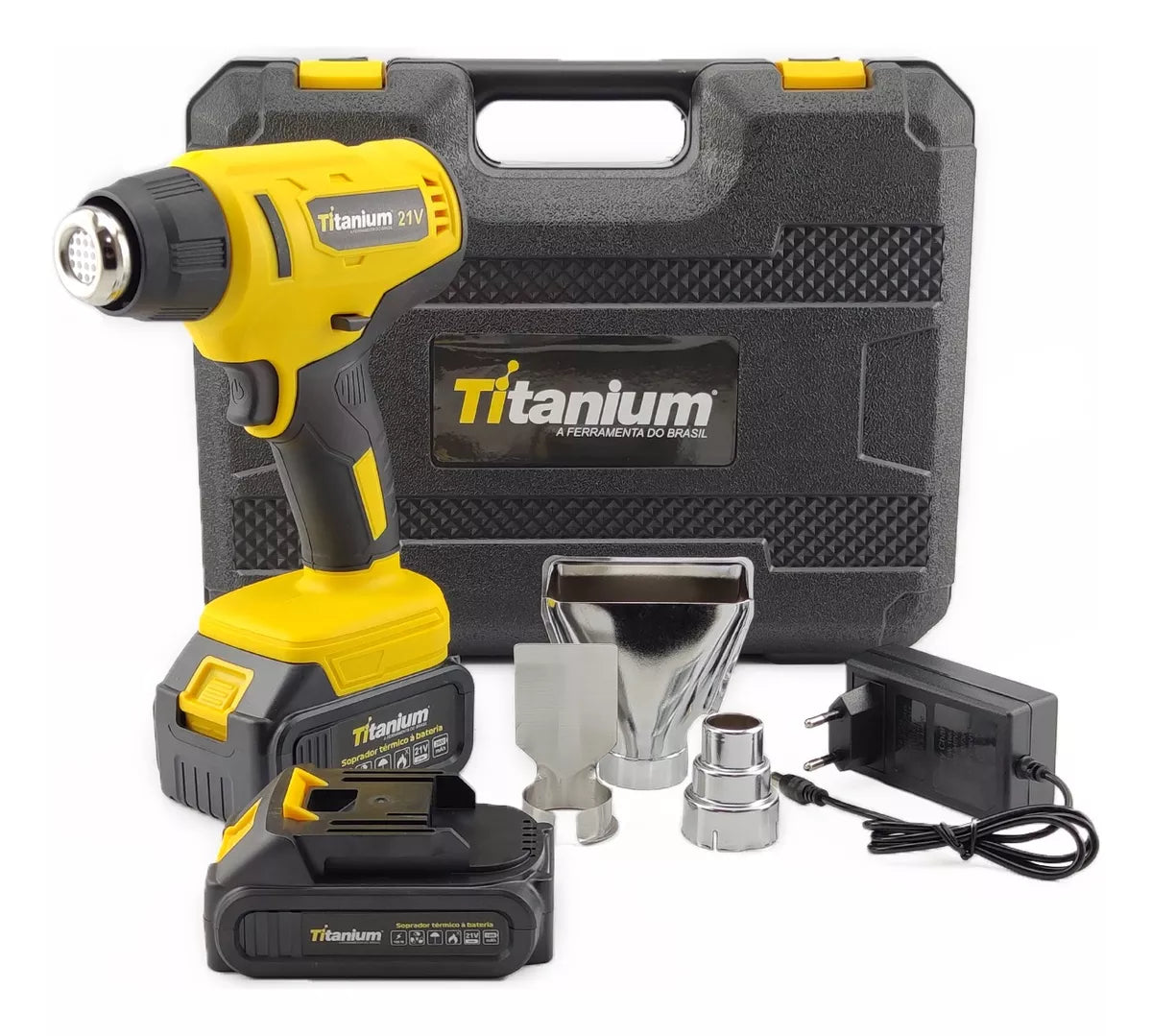 SOPRADOR PROFISSIONAL COM 2 BATERIA 21V 350W - 2600 MAH