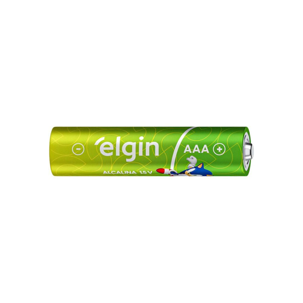 PILHA ALCALINA AAA BLISTER COM 4 PECAS ELGIN 000000082155