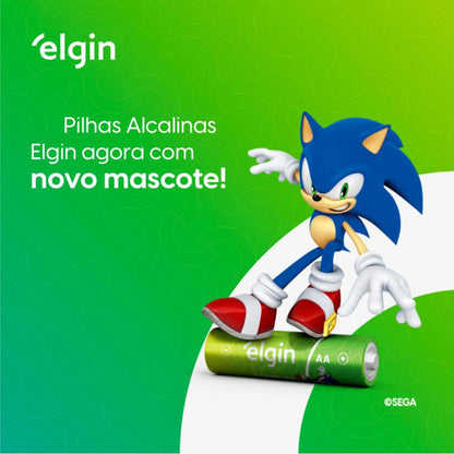 PILHA ALCALINA AAA BLISTER COM 4 PECAS ELGIN 000000082155