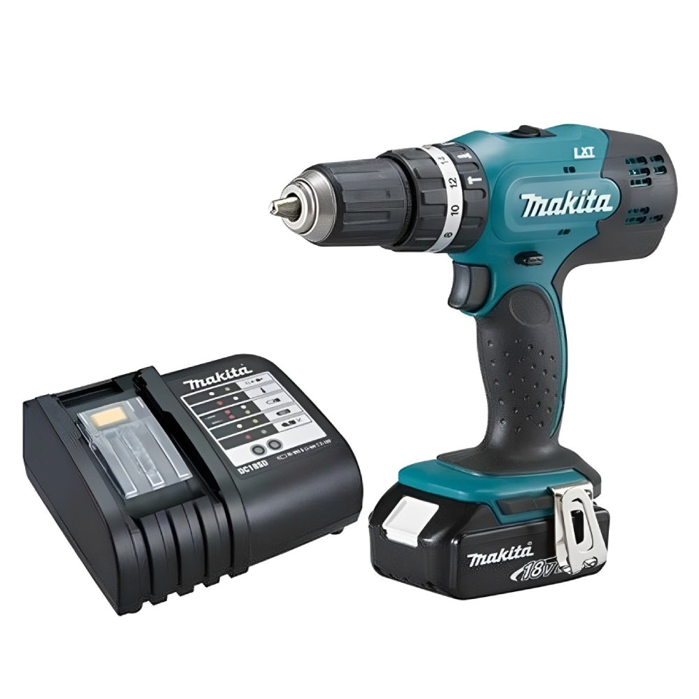 PARAFUSADEIRA FURADEIRA DE IMPACTO 18V DHP453Y002 MAKITA