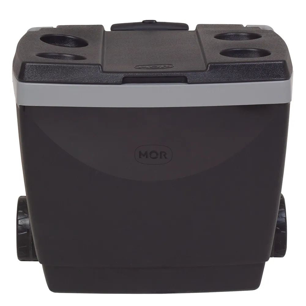 Caixa Térmica Com Rodinha 42 Litros Preta 25108220 Mor