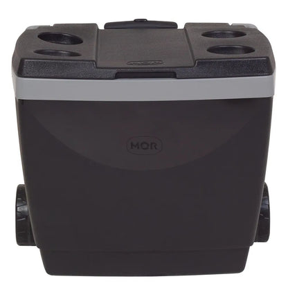 Caixa Térmica Com Rodinha 42 Litros Preta 25108220 Mor