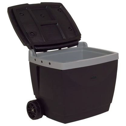 Caixa Térmica Com Rodinha 42 Litros Preta 25108220 Mor