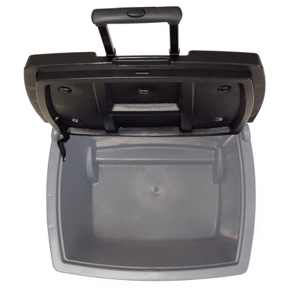 Caixa Térmica Com Rodinha 42 Litros Preta 25108220 Mor