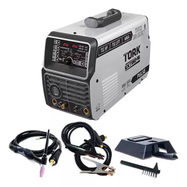 Máquina Solda Inversora Mma Tig Acdc 250 Amperes - Tork