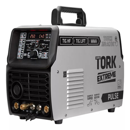 Máquina Solda Inversora Mma Tig Acdc 250 Amperes - Tork