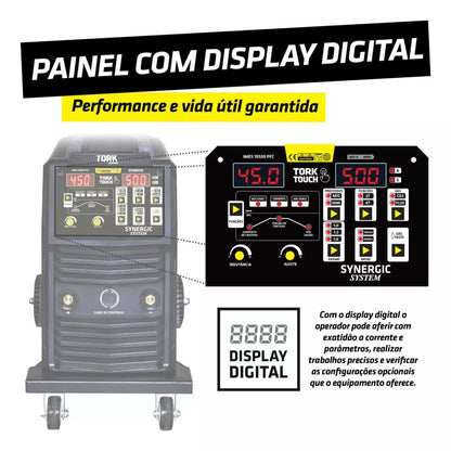 Máquina De Solda 500a cabeçote Externo Tork IMES-10500-PFC