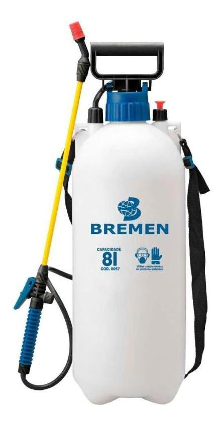 PULVERIZADOR MANUAL LATERAL 8 LITROS  BREMEM  8057
