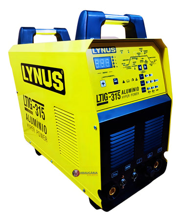 Inversora Solda P/ Alumínio Ac/dc Ltig-315hp Trif 220v Lynus