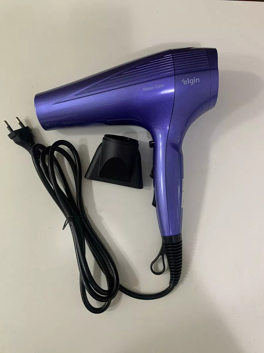 Secador de Cabelo Glossy Color 2.000W 127V - Elgin