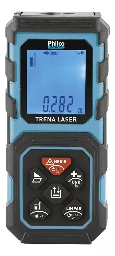 Trena A Laser Force Ptl01 Memória E Calculadora 40m Philco