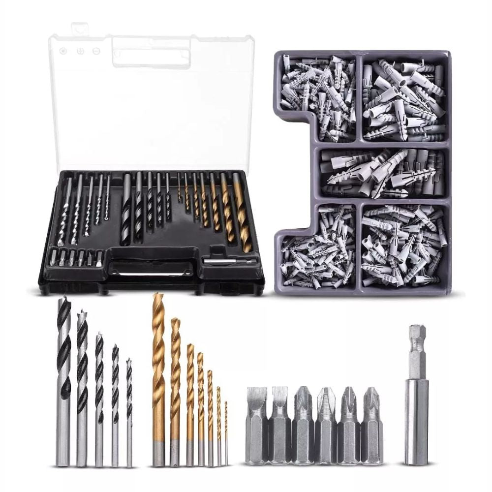 KIT DE BROCAS COM 300 PECAS - MAX DRILL TITANIUM 07427