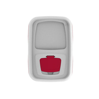 Caixa Térmica Cooler Rodas 50 Litros Vermelho Tropical Soprano