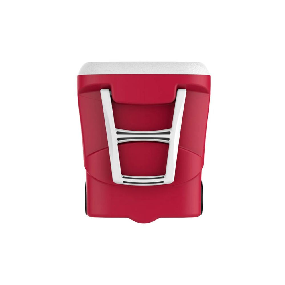 Caixa Térmica Cooler Rodas 50 Litros Vermelho Tropical Soprano