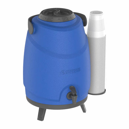 Botijão Garrfão Térmico Aspen 12l Azul Soprano