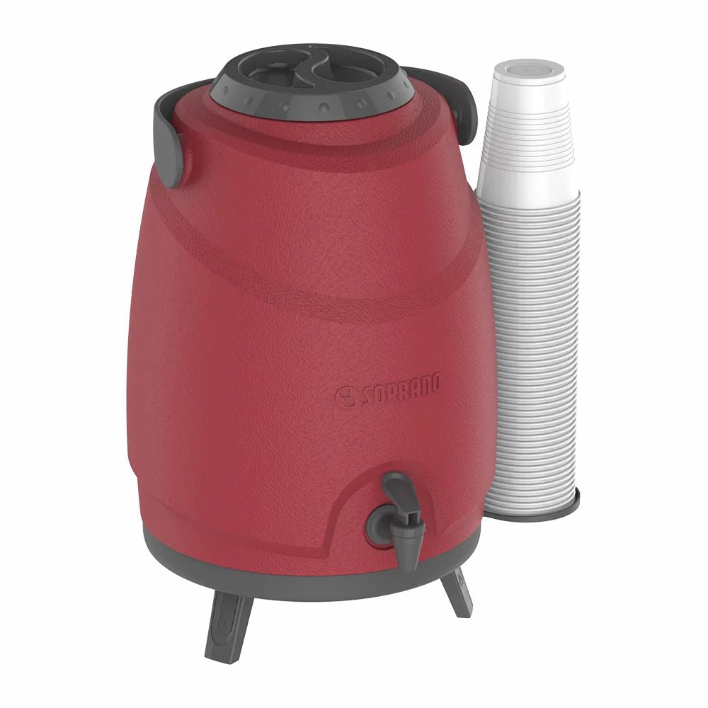 Botijão Garrafão Aspen 12l Vermelho Soprano