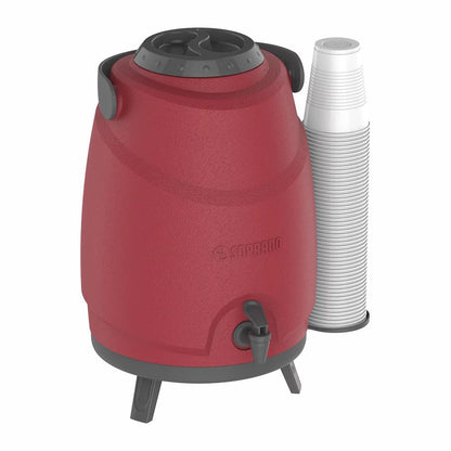 Botijão Garrafão Aspen 12l Vermelho Soprano