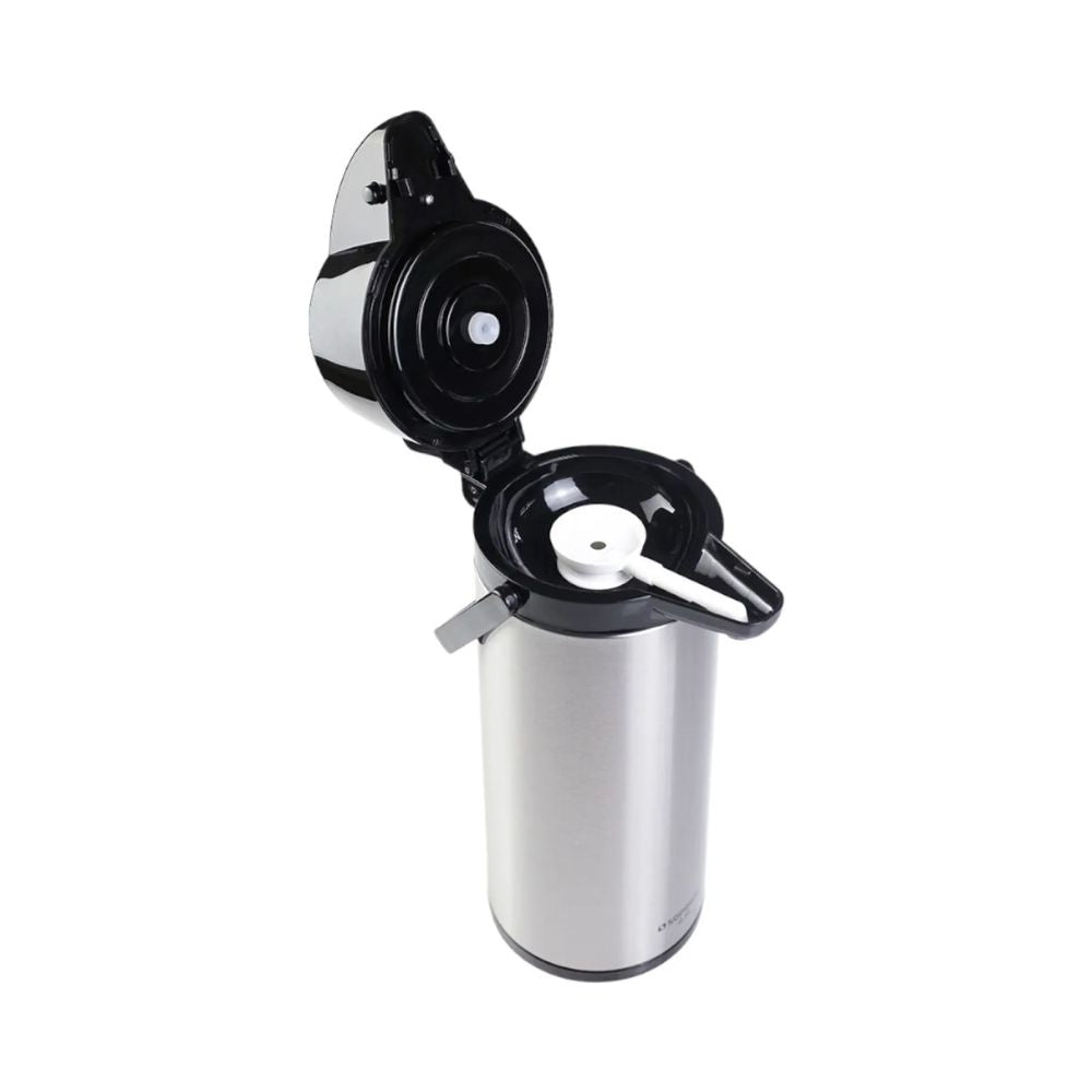 Garrafa Termica Exclusiva 2,5l Inox/Preto Soprano