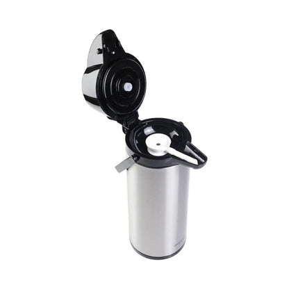 Garrafa Termica Exclusiva 2,5l Inox/Preto Soprano