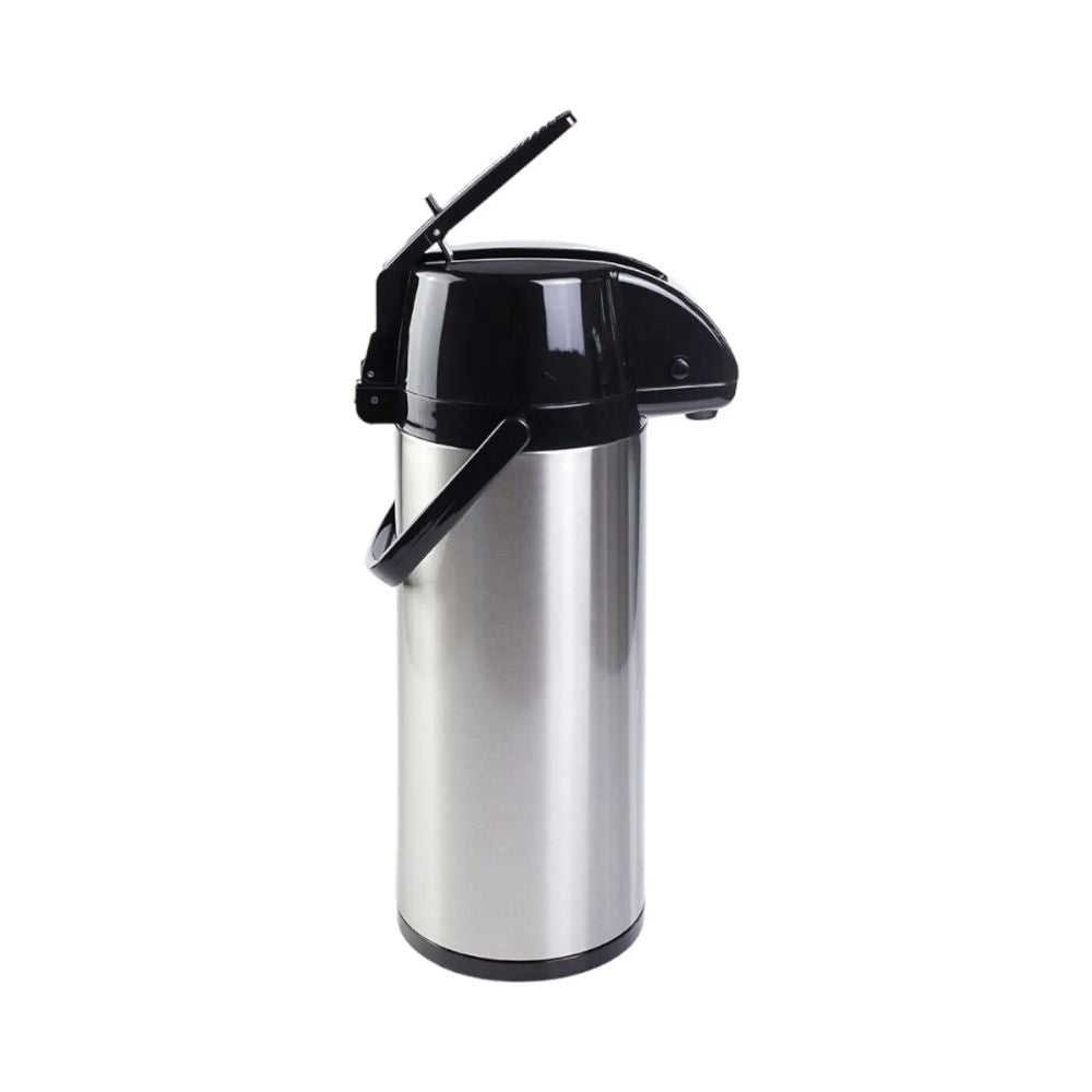 Garrafa Termica Exclusiva 2,5l Inox/Preto Soprano