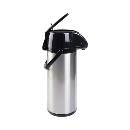 Garrafa Termica Exclusiva 2,5l Inox/Preto Soprano